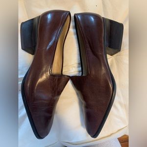Enzo brown leather, size 8.5